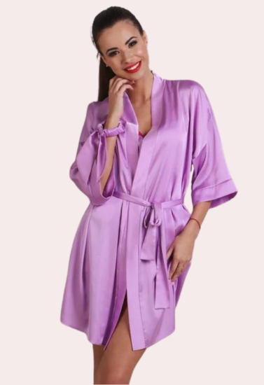 Silken Charm, Wrapped in Women's Seduction Robe