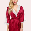 Women's Solid Finish Robe for Hot Nights