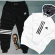 Stylish White Dry Fit Fully Strechable Trackpants