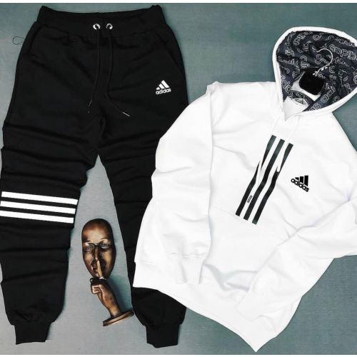 Stylish White Dry Fit Fully Strechable Trackpants