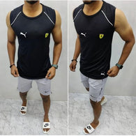 Classic Men Sando Shorts Tracksuit