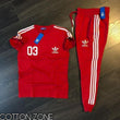 Red Dry Fit Men Tracksuits