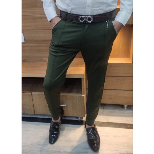 Full Strechable Ankle length Men Trouser