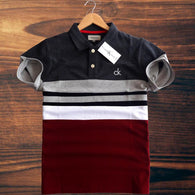 Men's Cut & Sew Polo T - Shirt