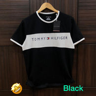 Black Round Neck TShirt