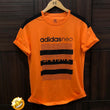 Orange Round Neck TShirt