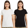 Pack 2 Women's Cotton Regular Fit T-Shirt