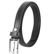 Black Women Leather Formal Belt