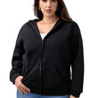 Women Full Sleeves Black Jacket