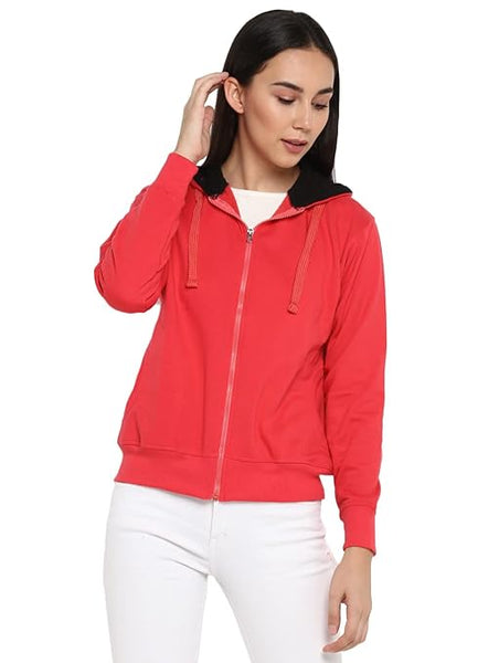 Women Cotton Carrot Hooded