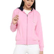 Women Cotton Pink Hooded