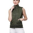 Women Half Sleeves Green  Jacket