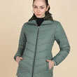 Women Winter Wear Olive Green Jacket