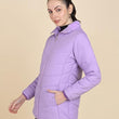 Women Winter Wear Lavender Jacket