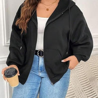 Women Winter Wear Black Jacket