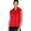 Women Half Sleeves Red Jacket