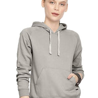 Women Winter Neck Grey Hooded