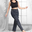 Women Denim Black Jeans