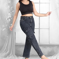 Women Denim Black Jeans