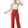 Women Solid Polyester Multicolour Trouser