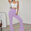 Women Casual Formal Light Purple Trouser