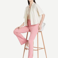 Women Casual Formal Peach Trouser