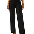 Women Bell Bottom Black Trousers