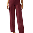 Women Bell Bottom Maroon Trousers