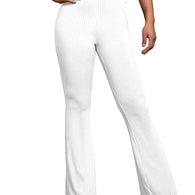 Women Stretchy Yoga Dress White Trouser