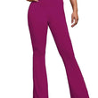 Women Stretchy Yoga Dress Wine Trouser