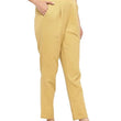 Women Casual Formal Beige Trouser