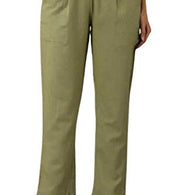 Women Casual Formal Olive Trouser