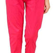 Women Casual Formal Dark Pink Trouser