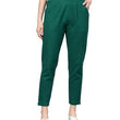 Women Casual Formal Green Trouser