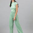 Womens Korean Light Green Trousers